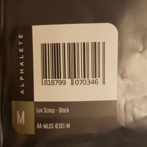 Alphalete Lux Scoop Black